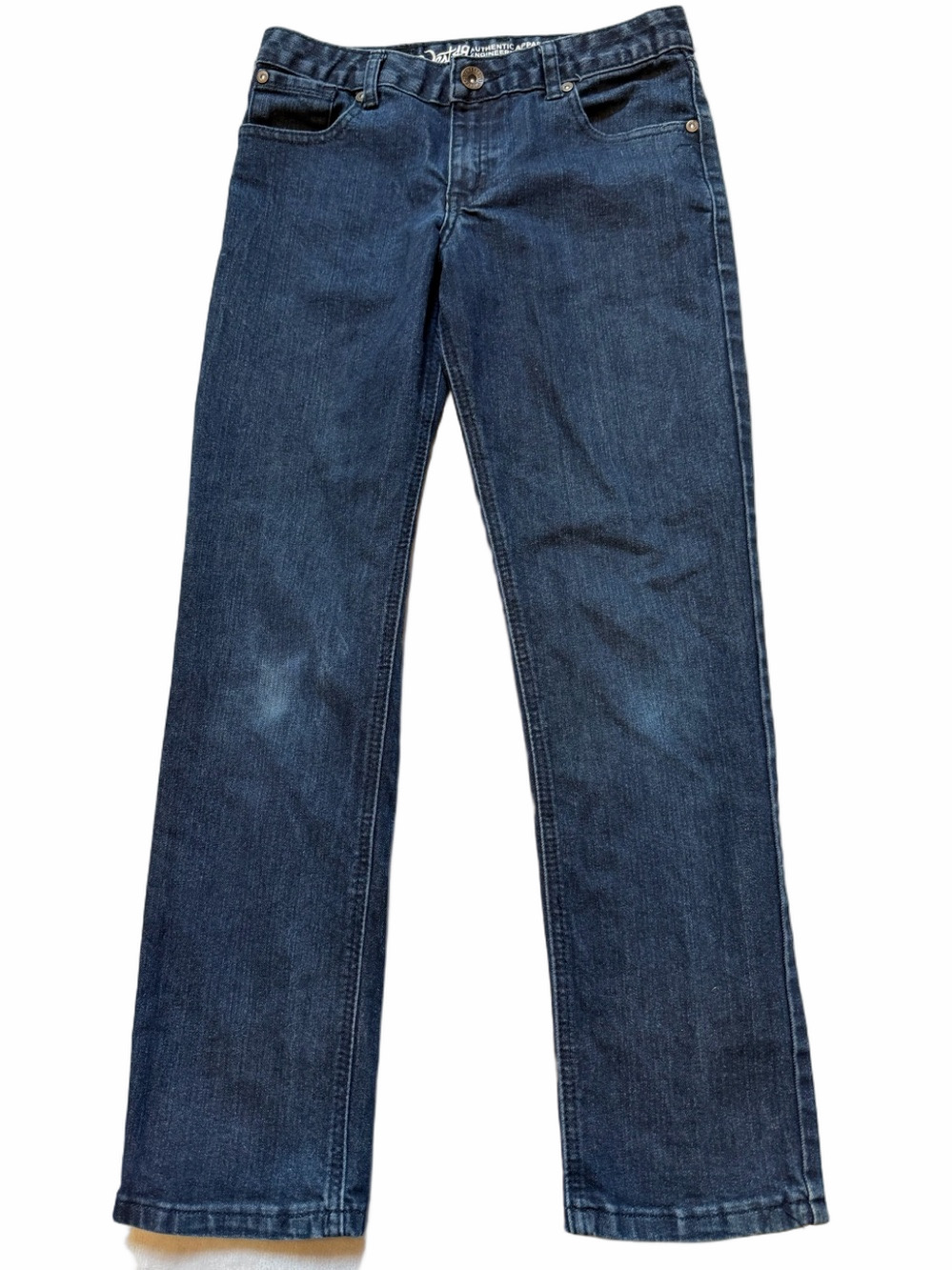 West 49 Boy Size 12  Skinny Fit Dark Blue Straight-Leg Jeans